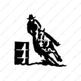 Barrel Race Rodeo Horse