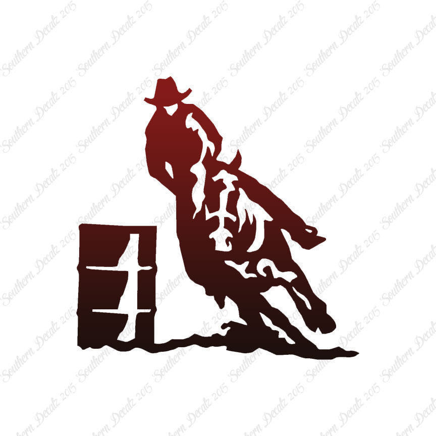 Barrel Race Rodeo Horse