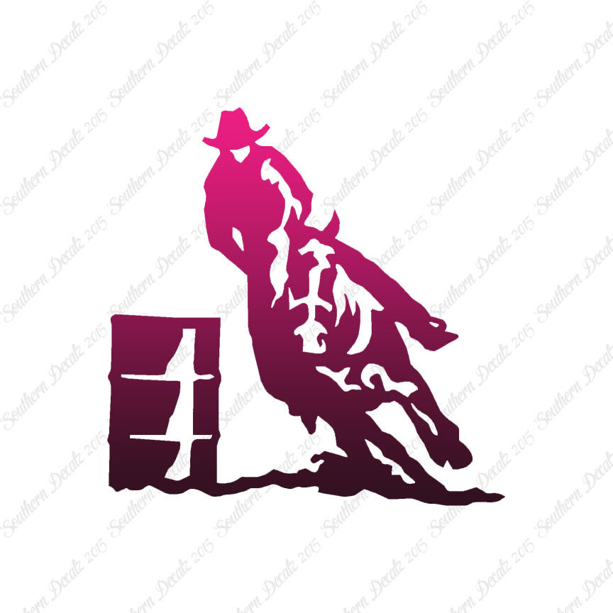 Barrel Race Rodeo Horse