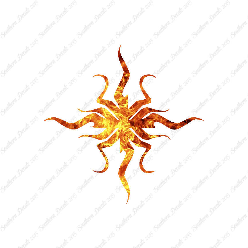 Tribal Art Sun Design