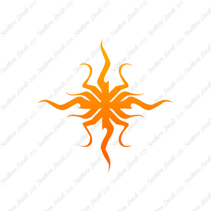 Tribal Art Sun Design