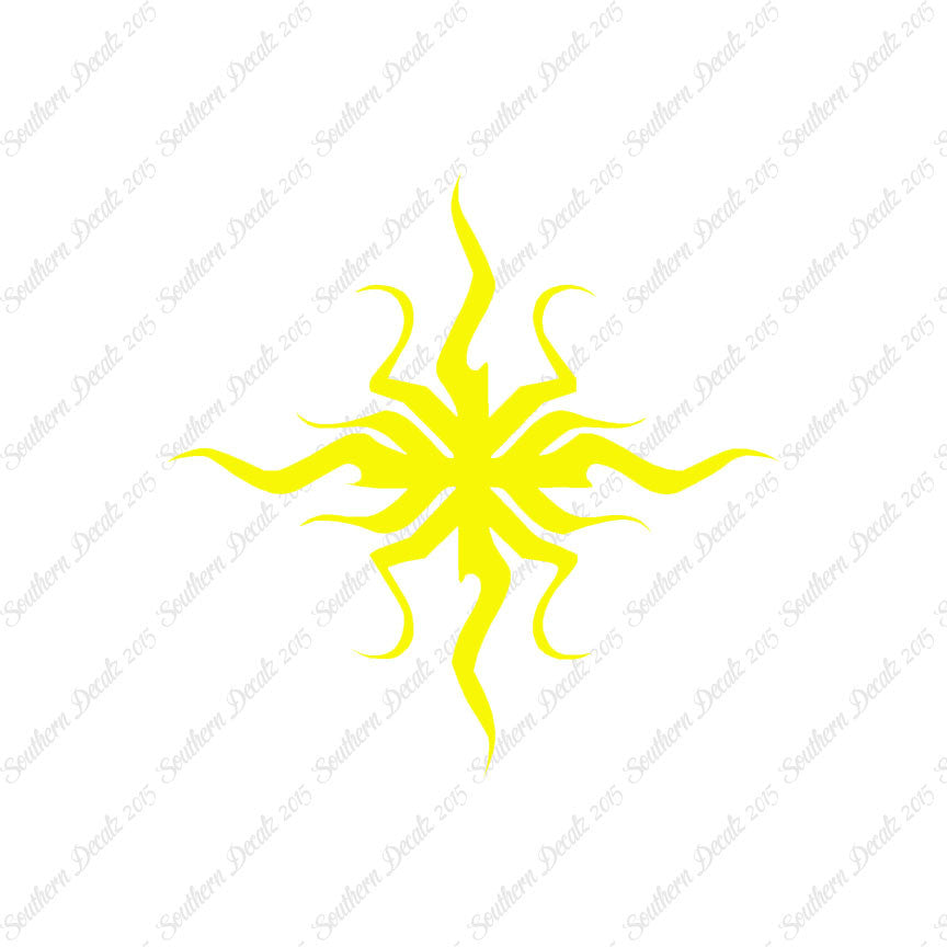 Tribal Art Sun Design