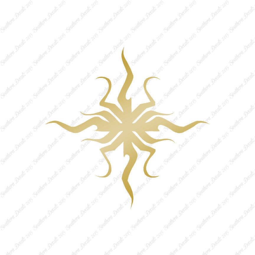 Tribal Art Sun Design