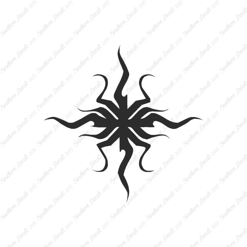 Tribal Art Sun Design