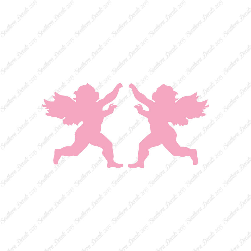 Pair Of Cherubs Angels