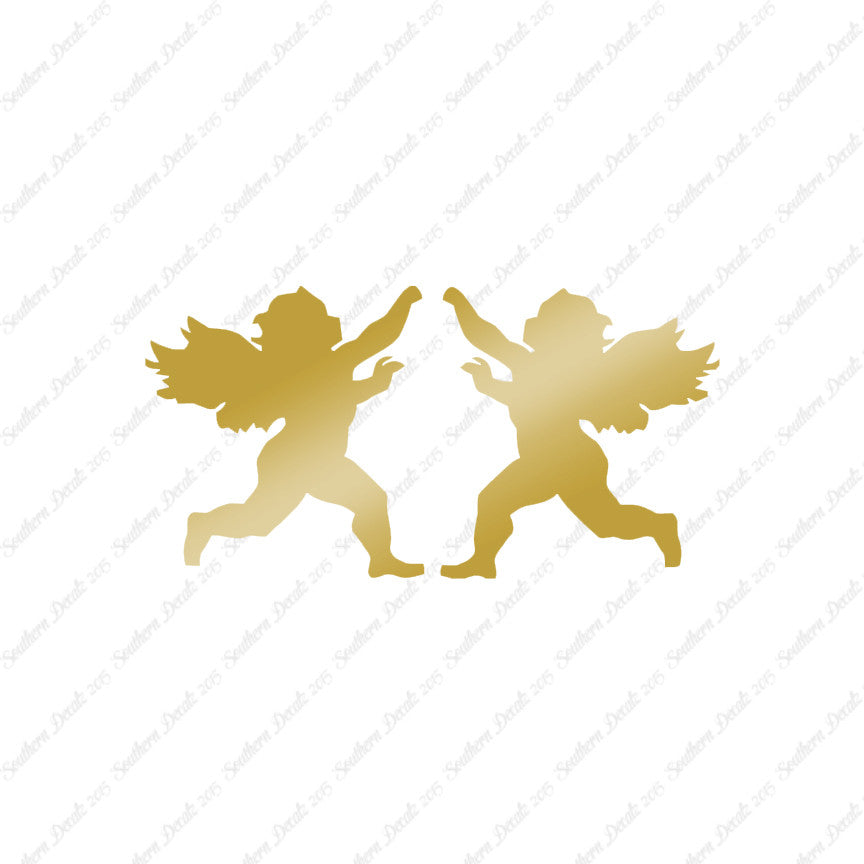 Pair Of Cherubs Angels