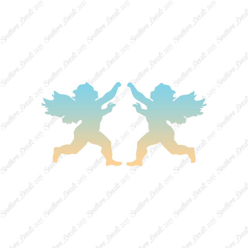 Pair Of Cherubs Angels