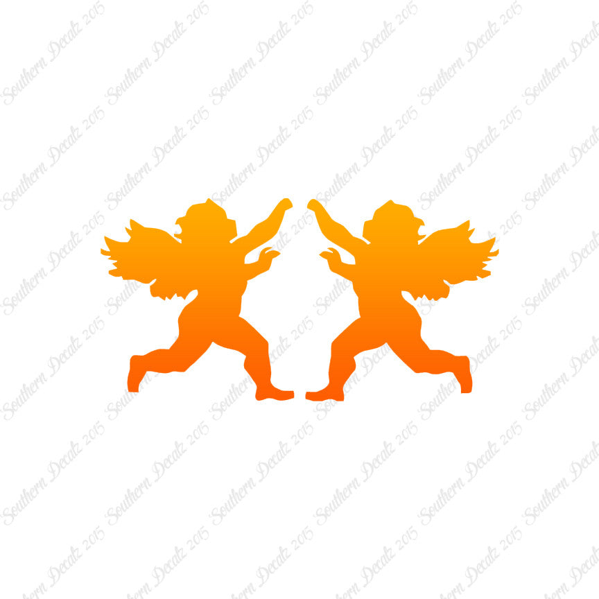 Pair Of Cherubs Angels