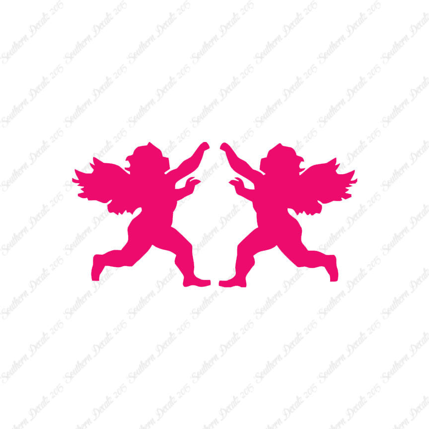 Pair Of Cherubs Angels