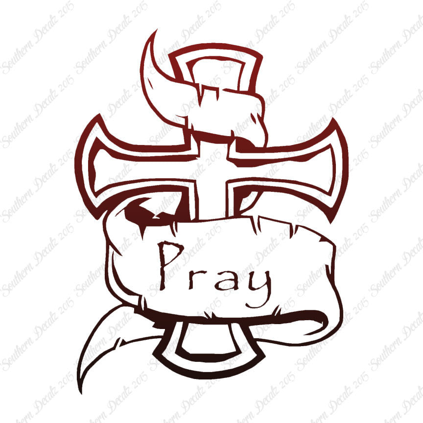 Christian Cross Pray