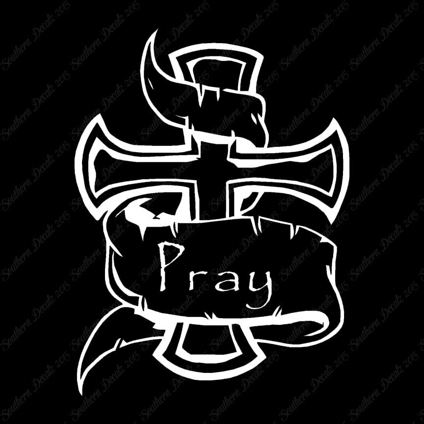 Christian Cross Pray