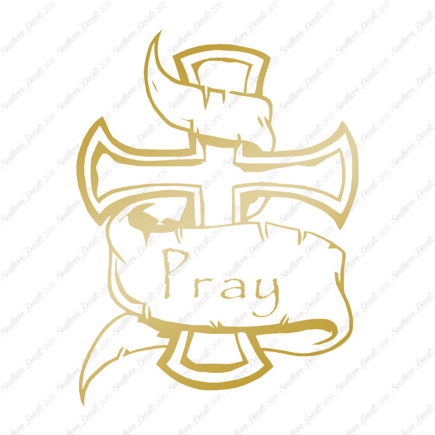 Christian Cross Pray