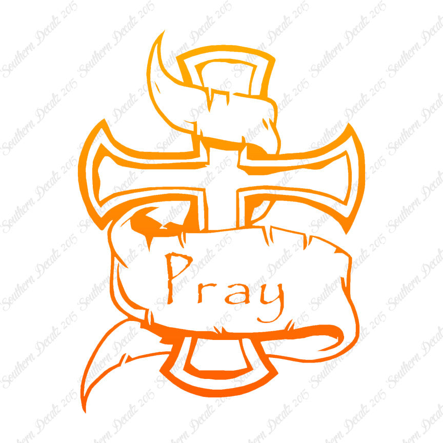 Christian Cross Pray