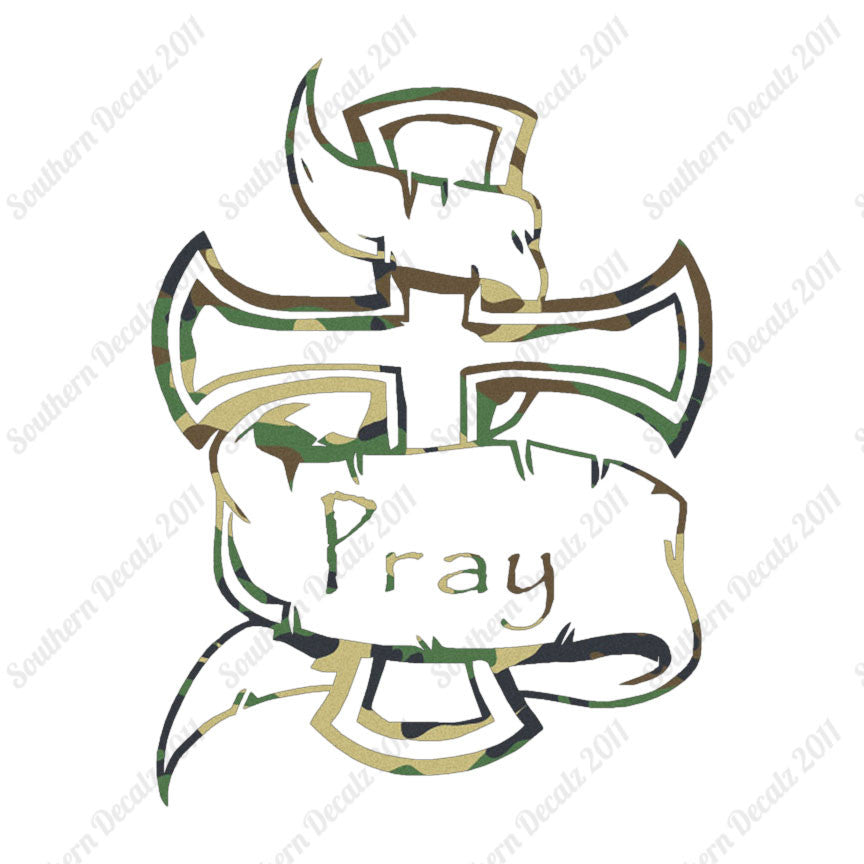 Christian Cross Pray