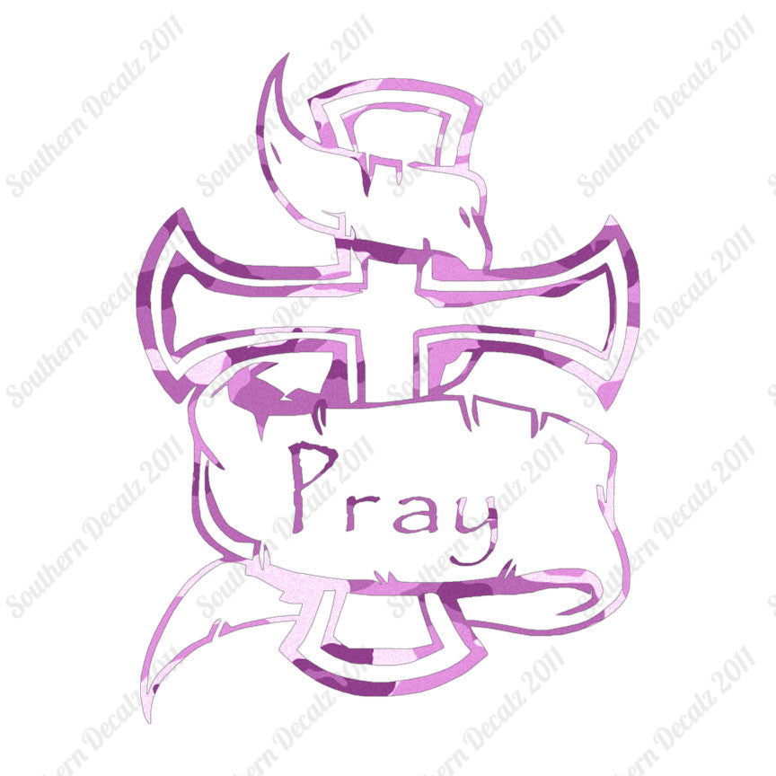 Christian Cross Pray