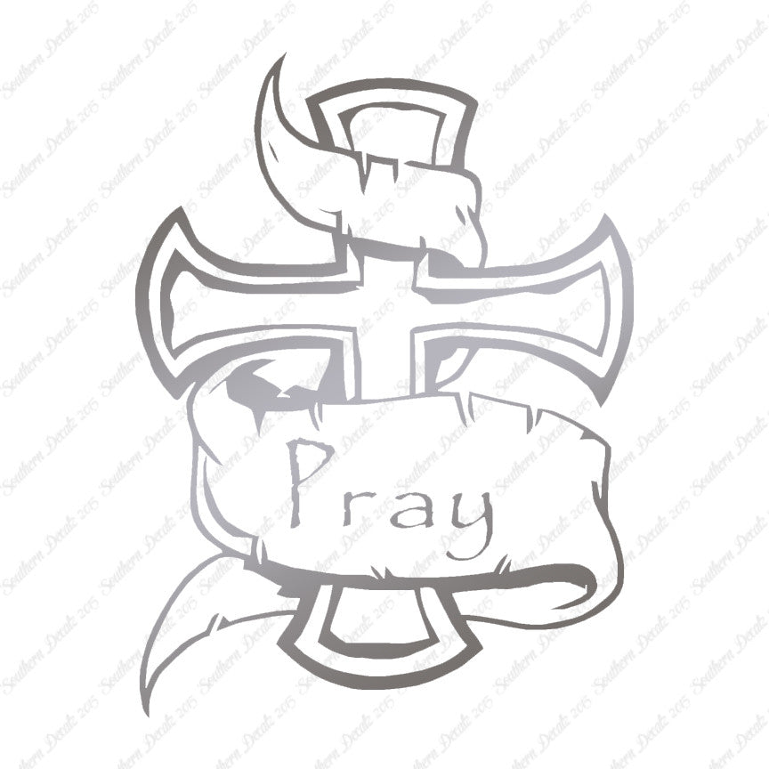 Christian Cross Pray