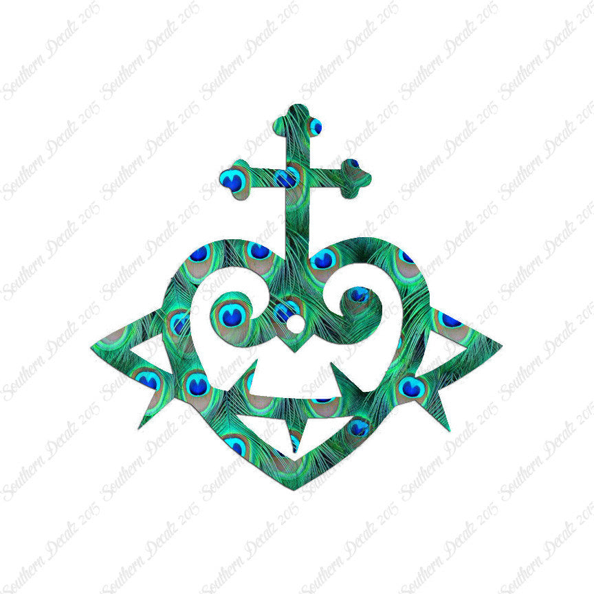 Heart Cross Barbed Wire
