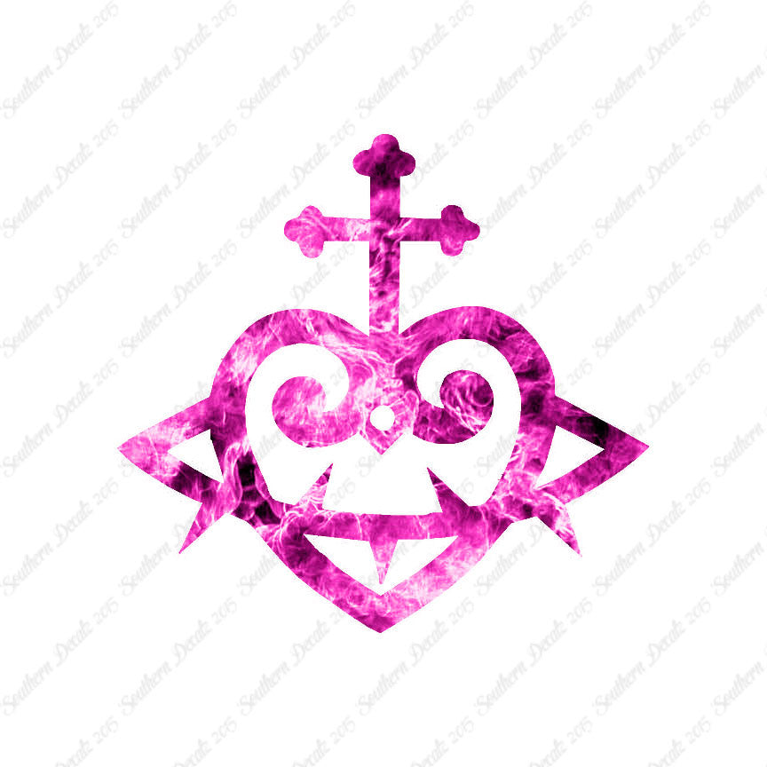 Heart Cross Barbed Wire