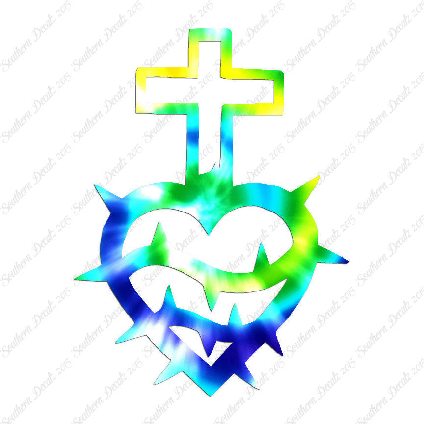 Cross Heart Barbed Wire