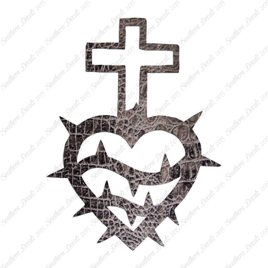 Cross Heart Barbed Wire