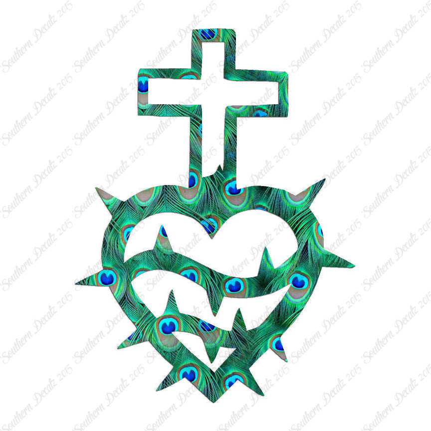 Cross Heart Barbed Wire
