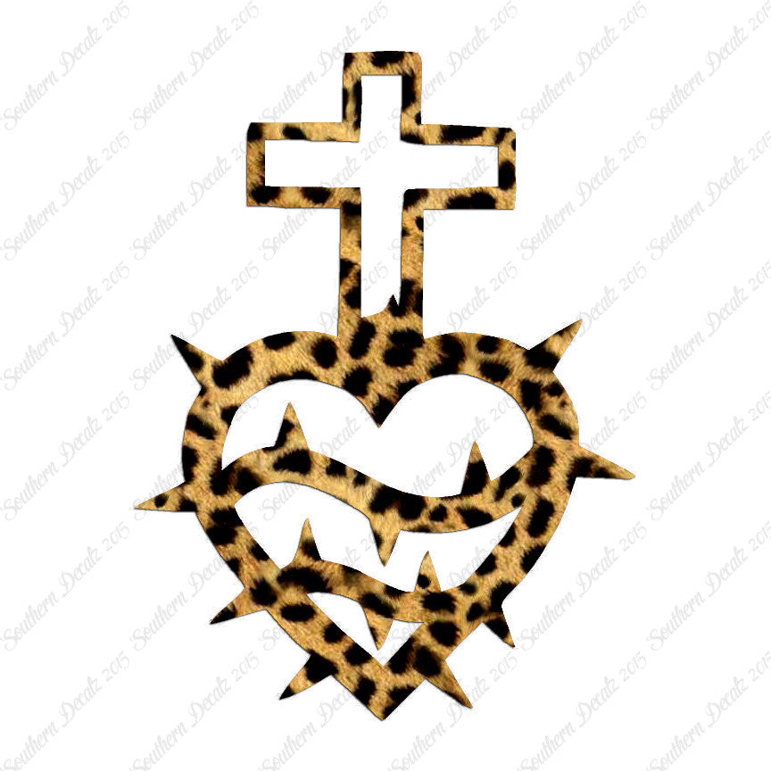 Cross Heart Barbed Wire