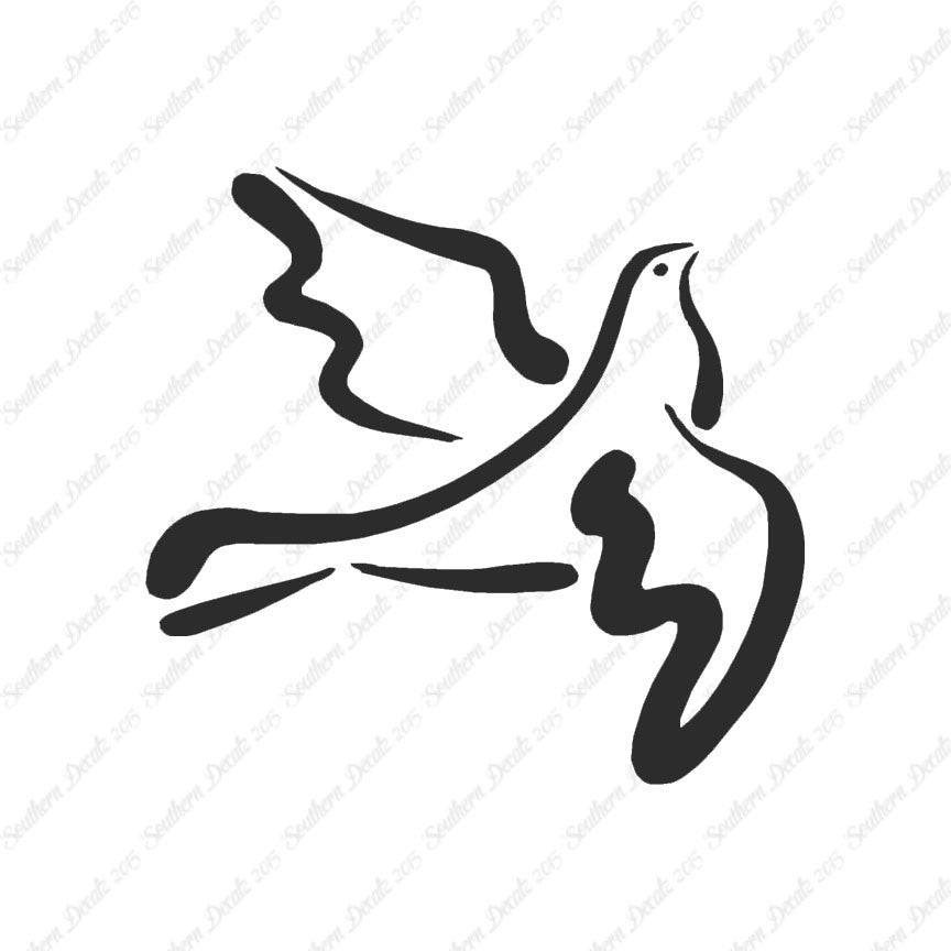 Flying Dove Art
