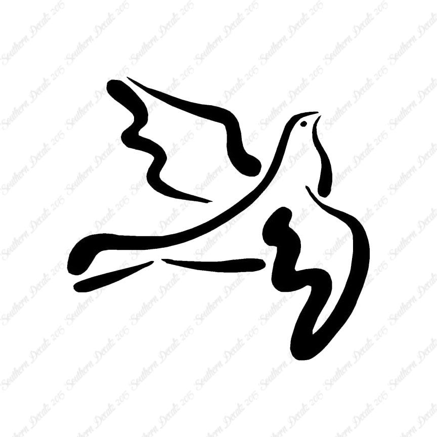 Flying Dove Art