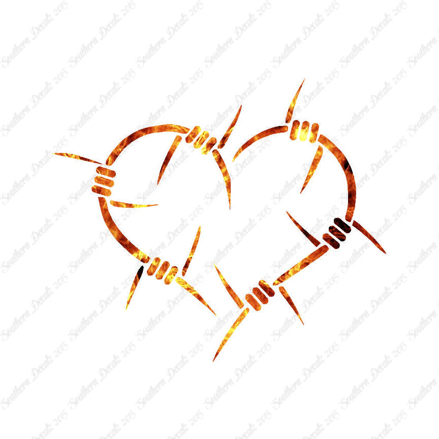 Barbed Wire Heart