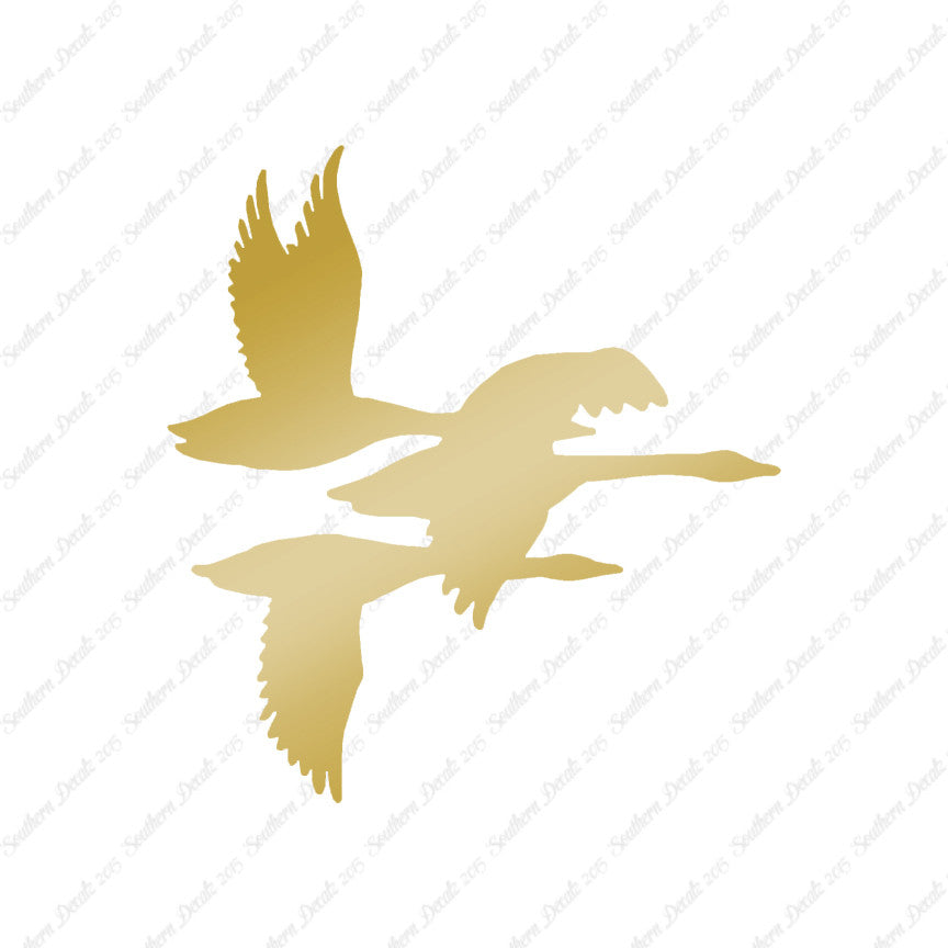 Flock Geese Duck