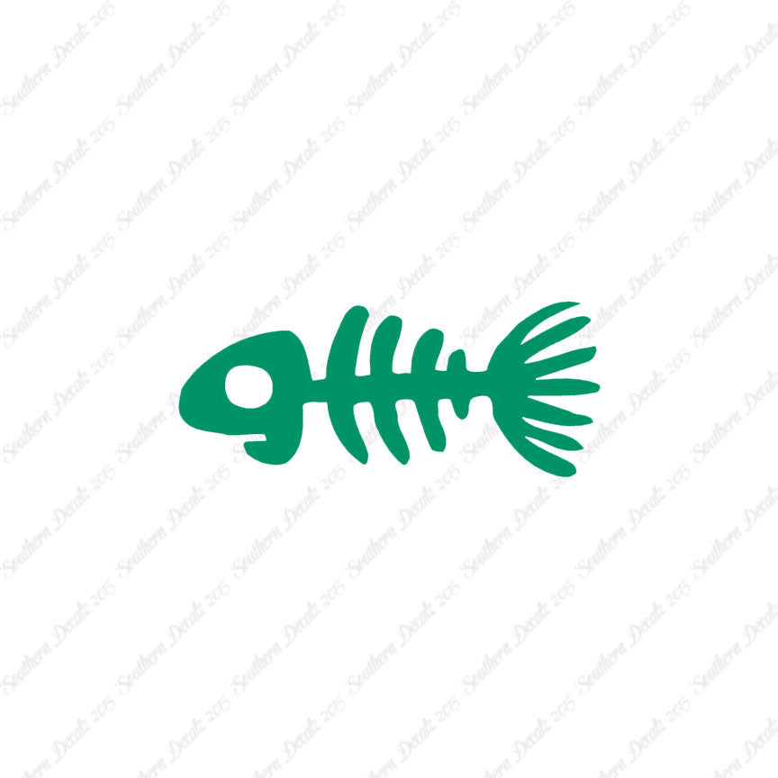 Dead Fish Bones Skeleton