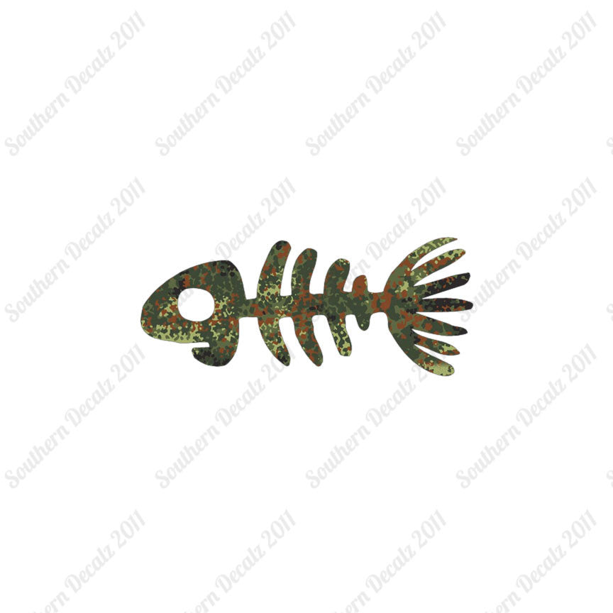 Dead Fish Bones Skeleton