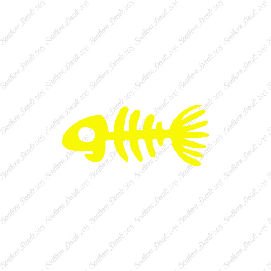 Dead Fish Bones Skeleton