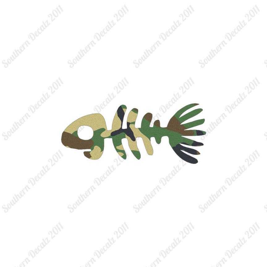 Dead Fish Bones Skeleton