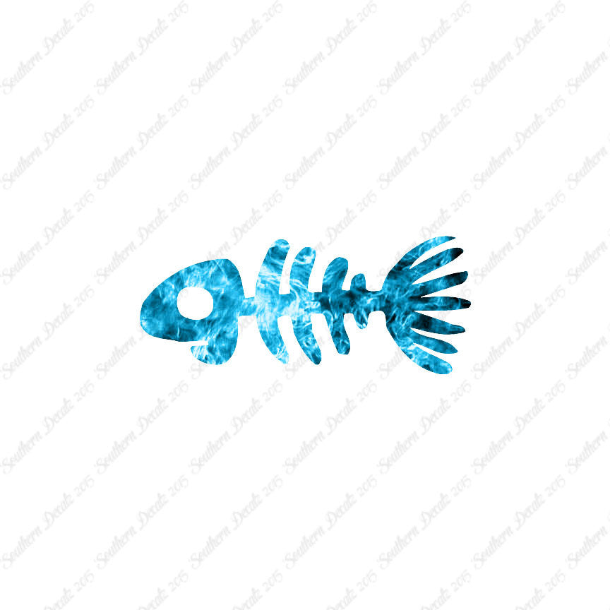 Dead Fish Bones Skeleton