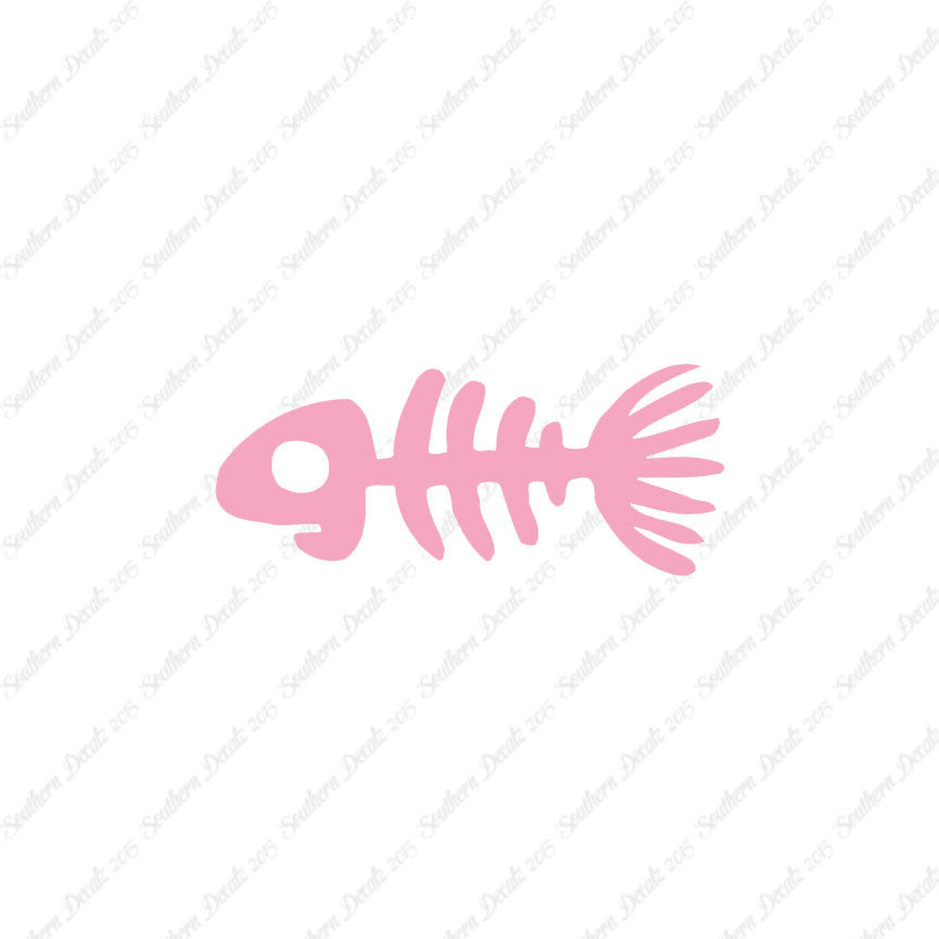 Dead Fish Bones Skeleton
