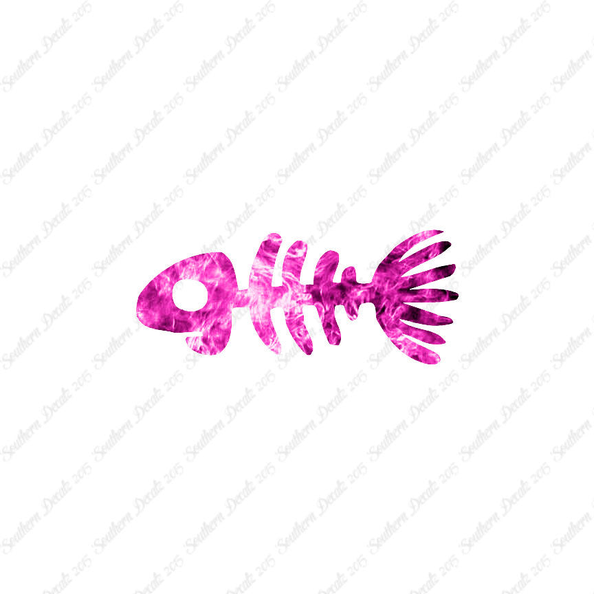 Dead Fish Bones Skeleton