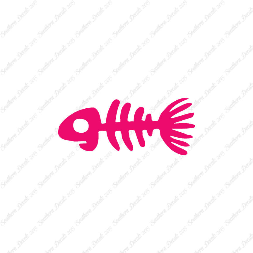 Dead Fish Bones Skeleton