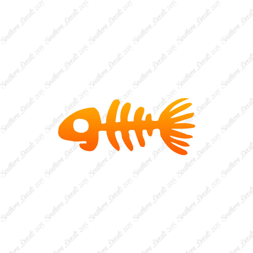 Dead Fish Bones Skeleton