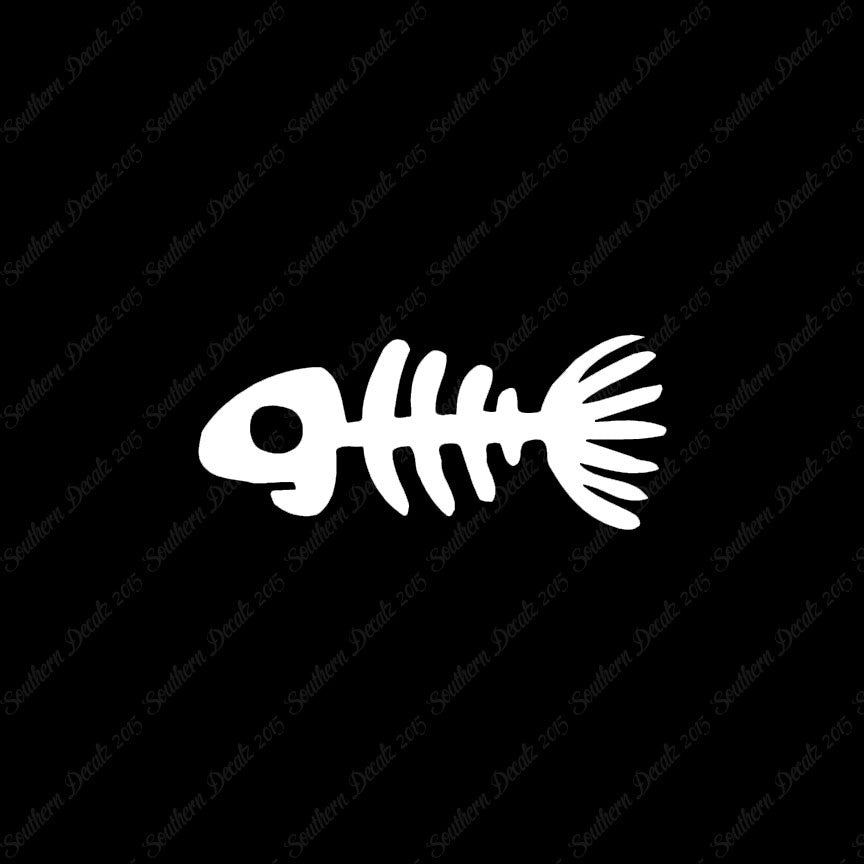 Dead Fish Bones Skeleton