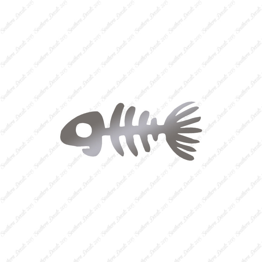 Dead Fish Bones Skeleton