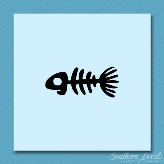 Dead Fish Bones Skeleton