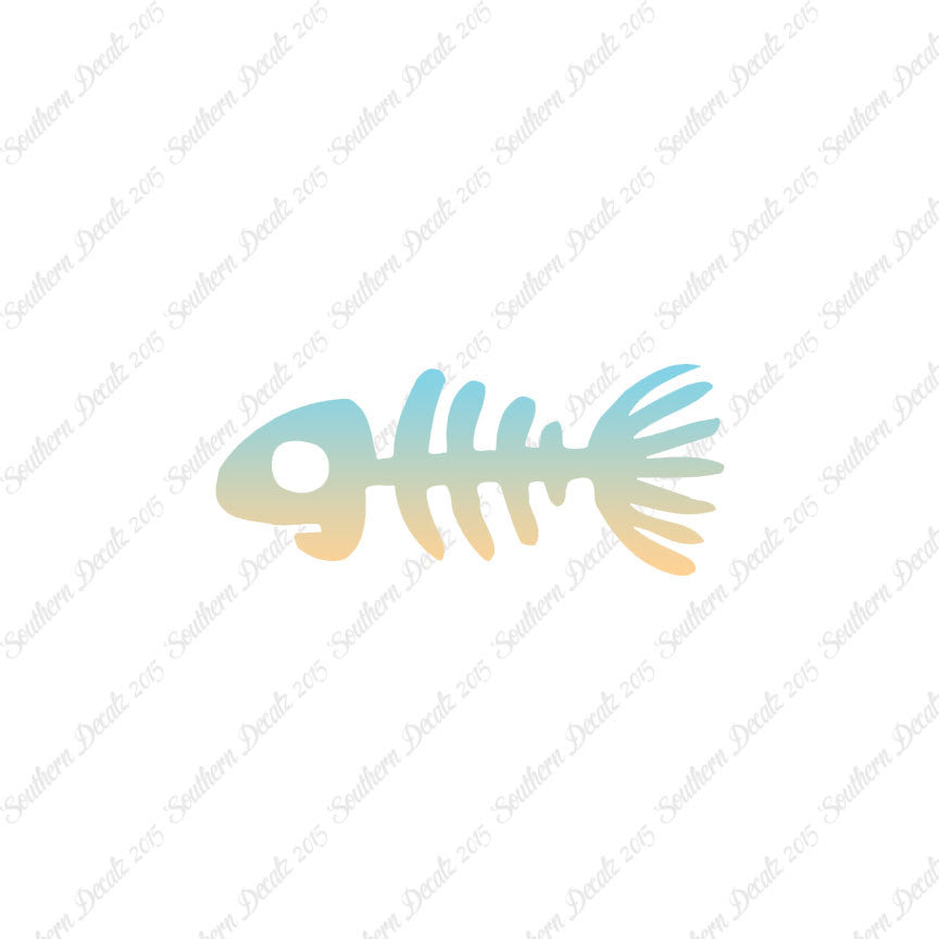 Dead Fish Bones Skeleton