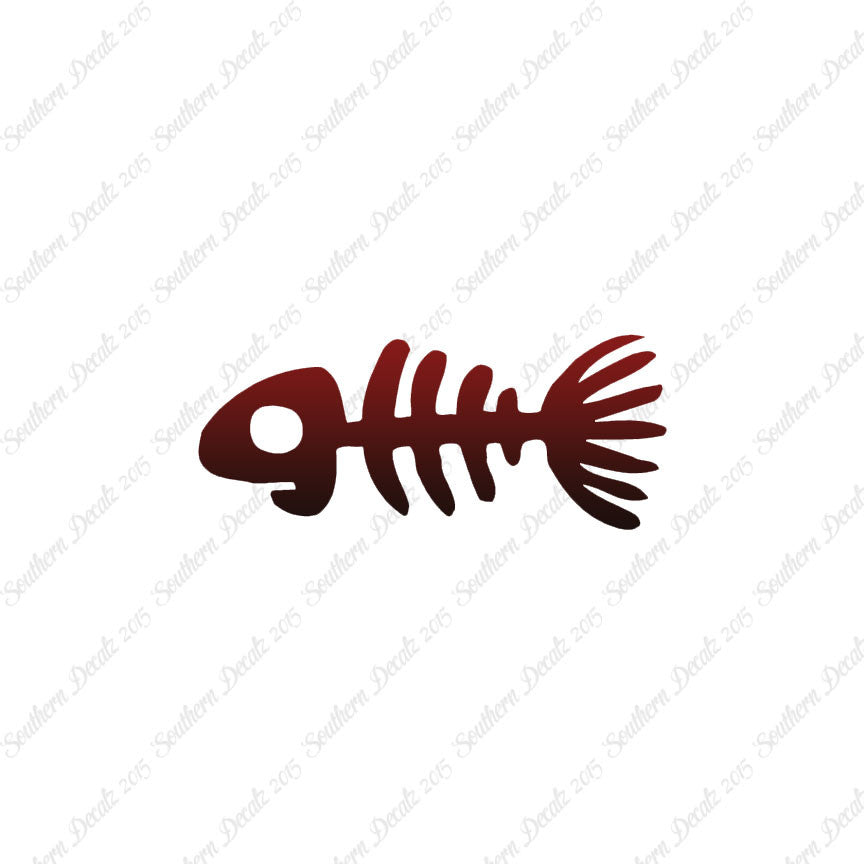 Dead Fish Bones Skeleton