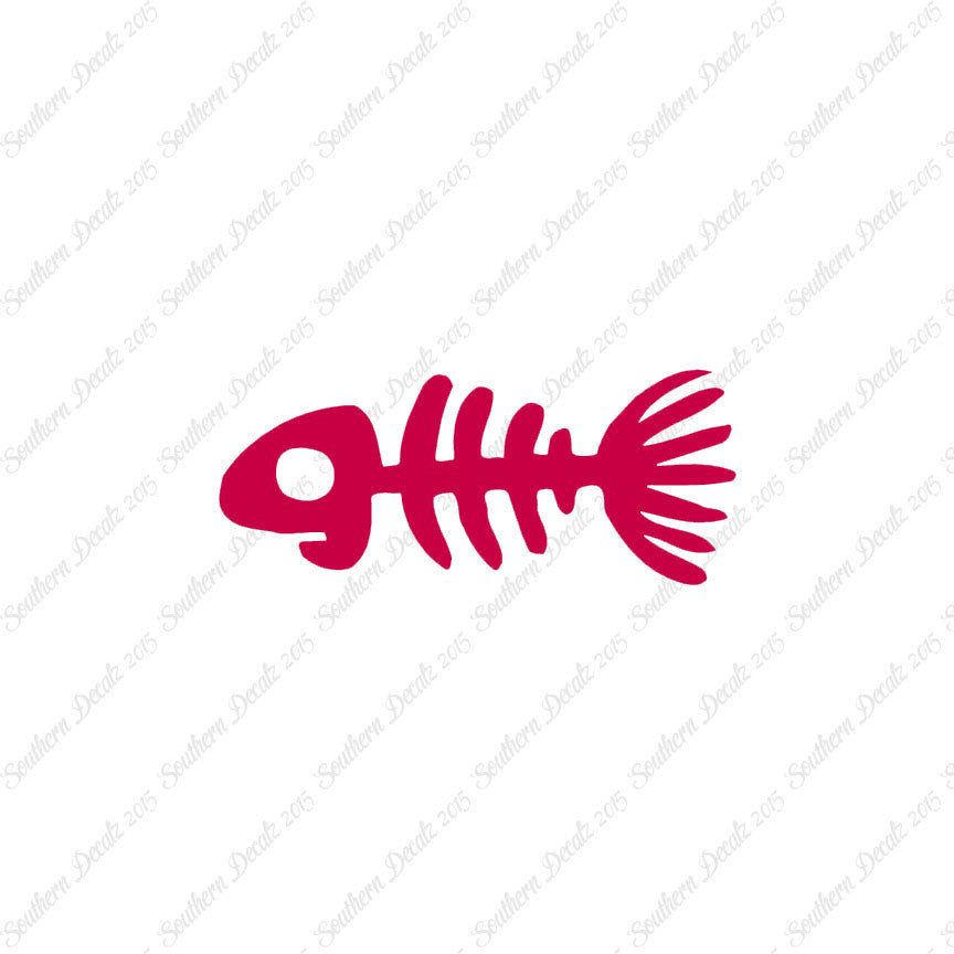 Dead Fish Bones Skeleton