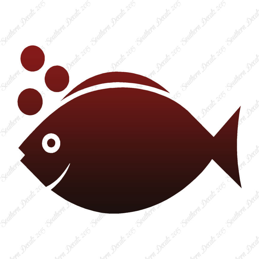 Fish Bubbles Cute