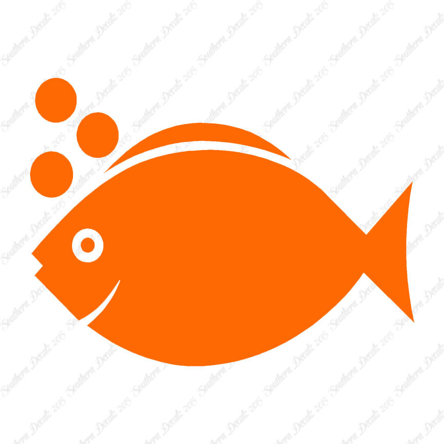 Fish Bubbles Cute