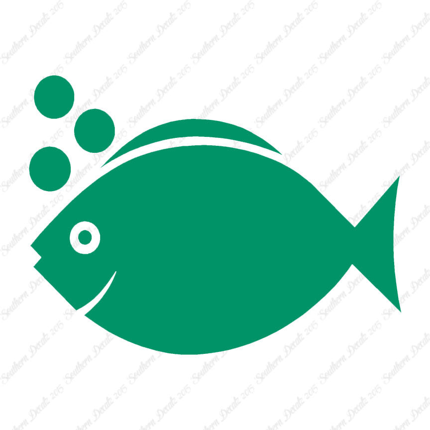 Fish Bubbles Cute
