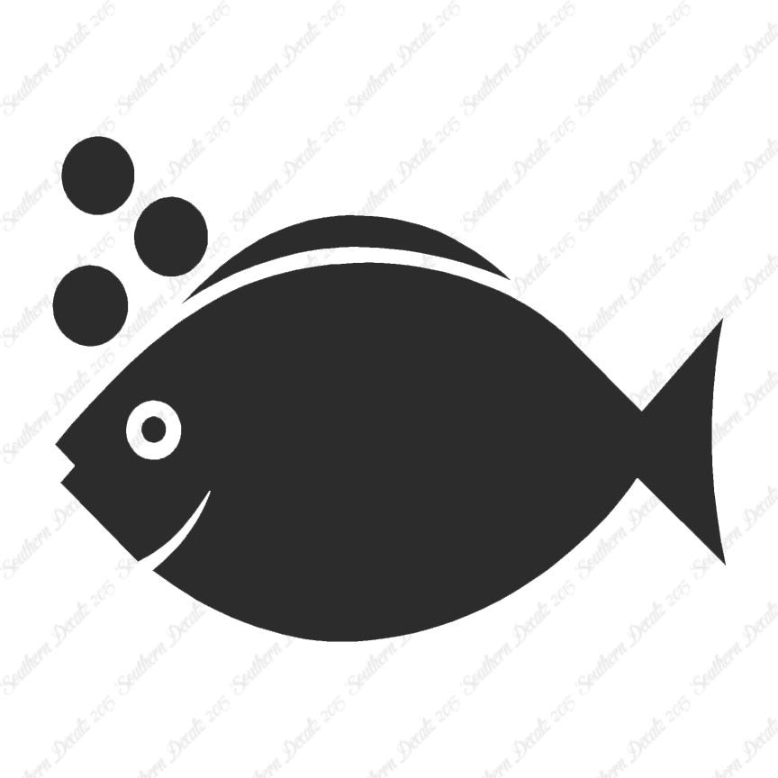 Fish Bubbles Cute