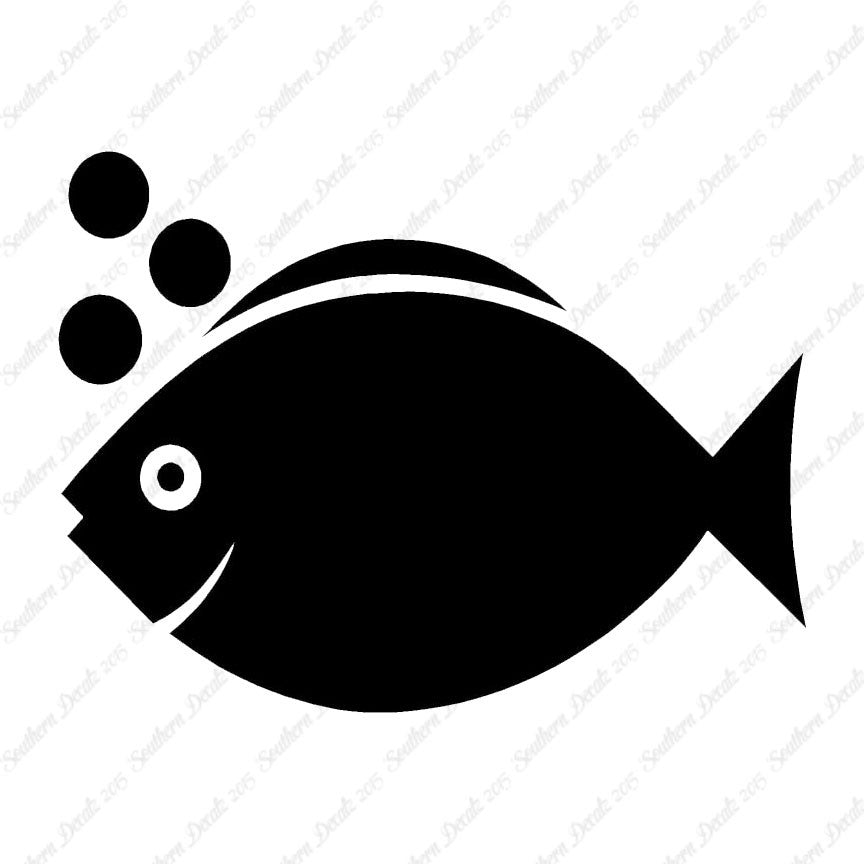 Fish Bubbles Cute